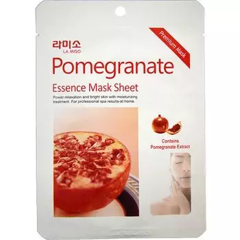 La Miso Маски-салфетки с экстрактом Граната 21г