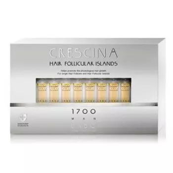 Лабо Кресцина 1700 для мужчин лосьон для предотвращения потери и стимуляции волос флаконы по 3,5мл №40