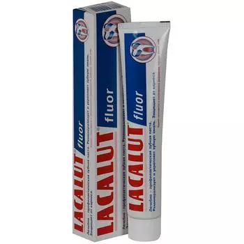 Лакалют зубная паста Флуор 75мл