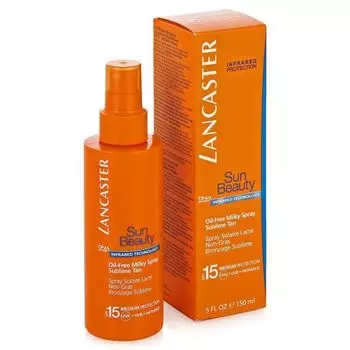 Lancaster Sun Beauty Care Молочко-спрей обезжиренное Великолепный загар spf15 150 мл