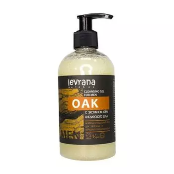Levrana Гель для умывания для мужчин Дуб 300мл