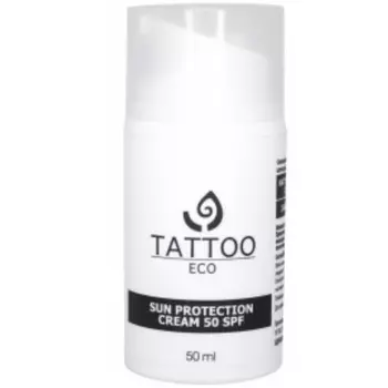 Levrana Крем солнцезащитный SPF50, для ухода за татуировкой 50 мл