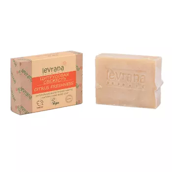 Levrana Натуральное мыло ручной работы Цитрусовая свежесть 100г