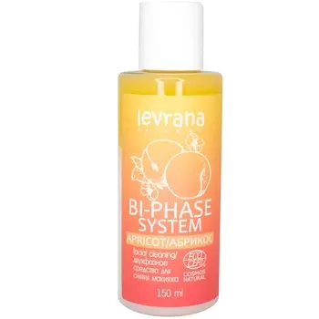 Levrana Средство для снятия макияжа Абрикос, двухфазное 150 мл