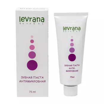 Levrana Зубная паста Антимикробная, с лавандой и магнолией 75мл