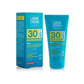 LibreDerm БРОНЗИАДА Крем солнцезащитный SPF30 с Омега 3-6-9 и термальной водой 150мл