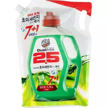 Lion Жидкое средство для стирки Beat Dust Free стирка ручная/автомат 1500мл