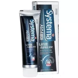 Lion зубная паста Dentor Systema night protect ночная антибактериальная защита 120 г