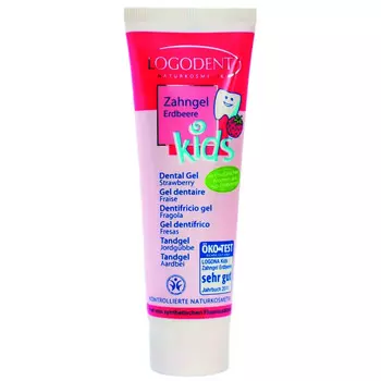 LOGONA LOGODENT Детский зубной гель Клубника 50 мл