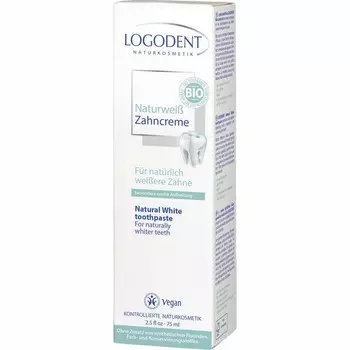 LOGONA LOGODENT зубная паста Натуральное отбеливание 75 мл