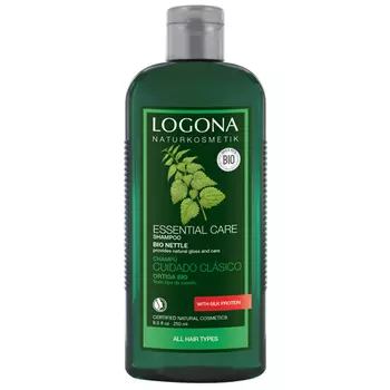 Logona Шампунь для базового ухода за волосами с Экстрактом Крапивы 500мл