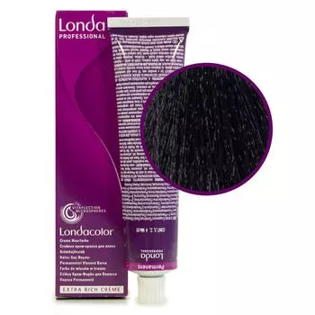 Londa Color 2/8 сине-чёрный стойкая крем-краска 60мл