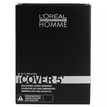 Лореаль Homme Cover 5' тонирующий гель 3