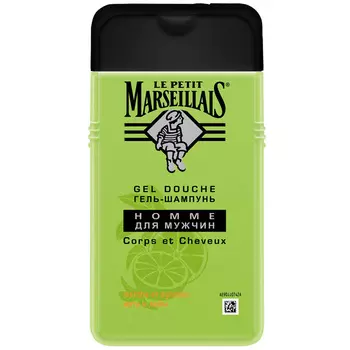 Маленький марселец для мужчин гель-шампунь мята-лайм 250мл