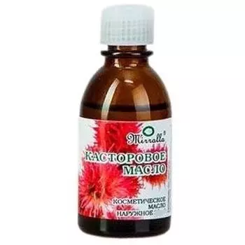 Масло касторовое косметическое 100мл Мирролла