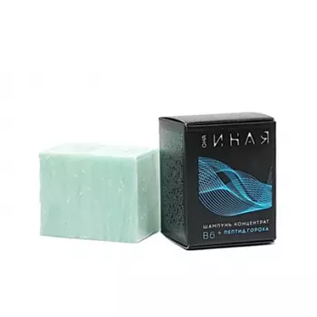 Мастерская Олеси Мустаевой Шампунь-концентрат В6 + пептид гороха 70 г