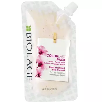 Matrix Биолаж Colorlast Deep Treatment Pack Маска-концентрат для глубокого восстановления окрашенных волос 100мл