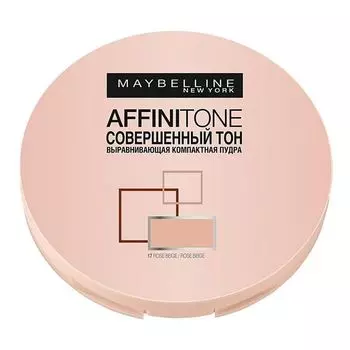 Maybelline AFFINITONE пудра №17 Pink-beige