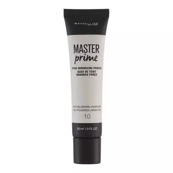 Maybelline Master Prime основа под макияж маскирующая поры оттенок 10 прозрачный 30мл