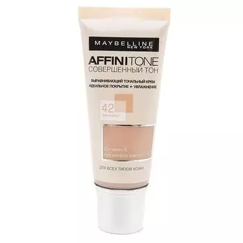 MAYBELLINE Тональный крем СОВЕРШЕННЫЙ ТОН 42 Темно-бежевый