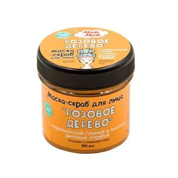 Meela Meelo Маска-скраб для лица Розовое дерево 100мл