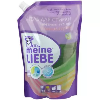 Meine Liebe Гель для стирки цветных тканей концентрат сменный блок 750мл