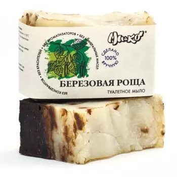 Мико Туалетное мыло дегтярное Березовая роща 75 г