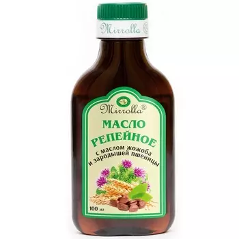 Мирролла Масло Репейное с маслом жожоба и зародышей пшеницы 100мл