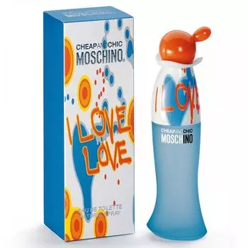 MOSCHINO CHEAP&amp;CHIC I LOVE LOVE вода туалетная женская 100 ml