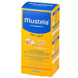 Mustela Бебе Молочко солнцезащитное SPF 50+ 100 мл