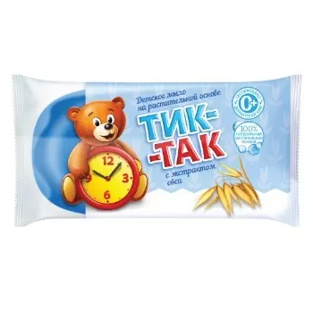 Мыло Тик-так с экстрактом овса в обертке 75 г Свобода