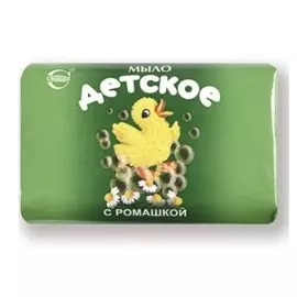 Мыло туалетное Детское ромашка в обертке 100г Свобода