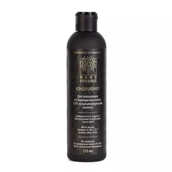 Nano Organic Кондиционер-ополаскиватель для окрашенных волос 270 мл