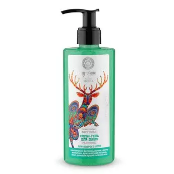 Натура Сиберика CRAZY ANIMALS Гель-fresh для душа Окрыляющий для бодрого утра 300 ml
