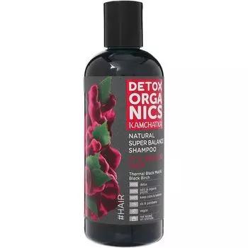 Натура Сиберика Detox Organics Kamchatka Шампунь Супер баланс 270мл