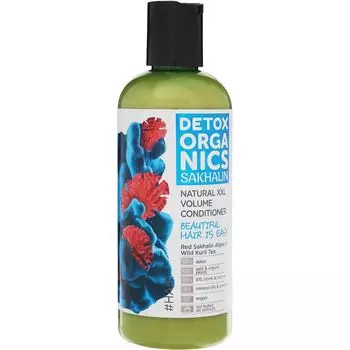 Натура Сиберика Detox Organics Sakhalin Бальзам для всех типов волос Объем и Уход 270мл