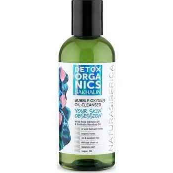 Натура Сиберика Detox Organics Sakhalin Пенящееся гель-масло для лица очищающее 170мл