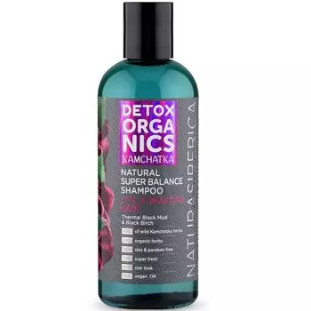 Натура Сиберика Detox Organics Шампунь для глубокого очищения волос 270мл