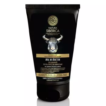 Натура сиберика для мужчин Гель после бритья ледяной Як и Йети 150 ml