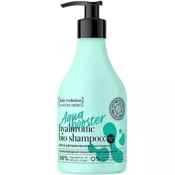 Натура Сиберика Hair Evolution шампунь для волос Aqua Booster ultra увлажнение 250мл