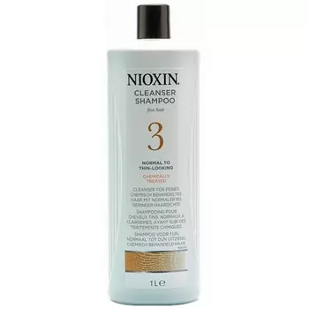 Nioxin Система 3 Очищающий шампунь 1000мл