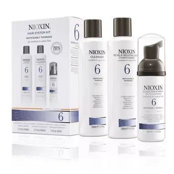Nioxin Система 6 Набор XXL 300мл+300мл+100мл