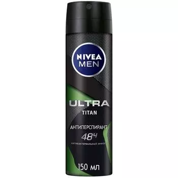 Nivea Men дезодорант спрей Ultra Titan 150мл