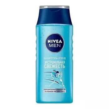 Nivea Men Шампунь Fresh Freeze для нормальных и жирных волос 400мл