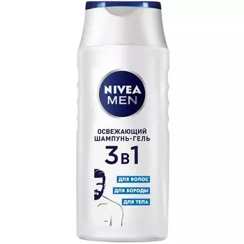 Nivea Men Шампунь-гель 3 в 1 250мл