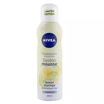 Nivea мусс для душа шелковый Лимонный щербет 200мл