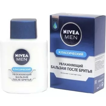 Нивея для мужчин бальзам после бритья Увлажняющий классический 100мл