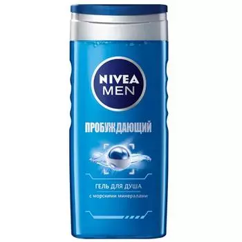 Нивея для мужчин гель для душа Пробуждающий 500мл (83635)