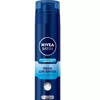 Нивея для мужчин Пена для бритья ЗАРЯД СВЕЖЕСТИ 200мл