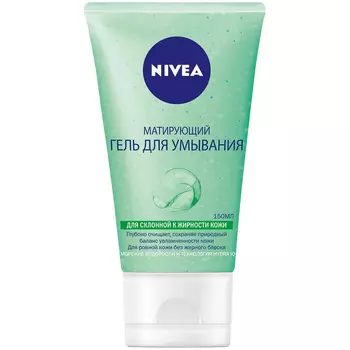 Нивея Гель для умывания Матирующий для склонной к жирности кожи 150 vk